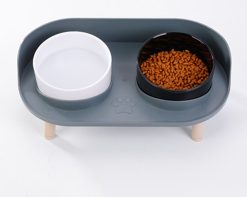 Bols Élevés Doubles pour Animaux de Compagnie – Repas Confortable et Sain pour Chats et Chiens
