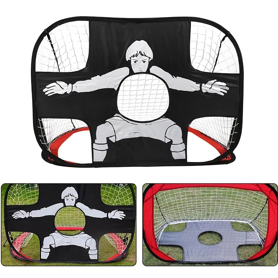 But de football pliable 2-en-1 – Idéal pour l'entraînement et le plaisir en plein air