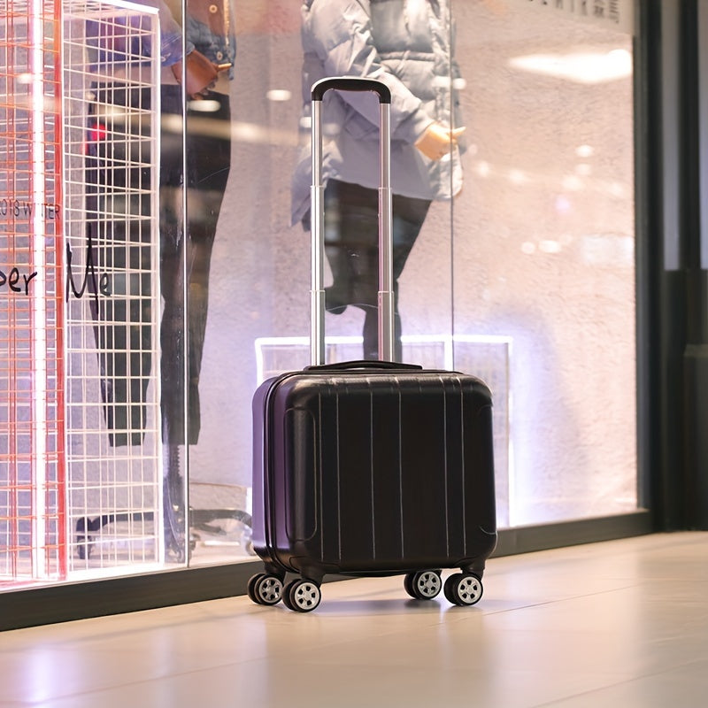 Valise élégante de 18 pouces – Valise cabine aéronautique avec roues spinner silencieuses et construction robuste