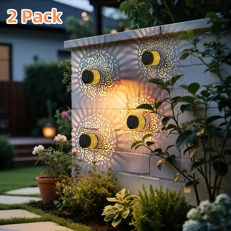 SolarGlow Duo Éclairage de Mur Extérieur – Élégant et Résistant aux Intempéries