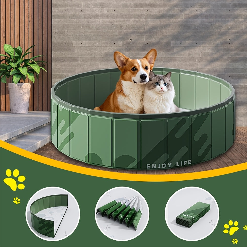 Baignoire Refroidissante Portable pour Chiens – Confortable et Sûre pour les Journées d'Été