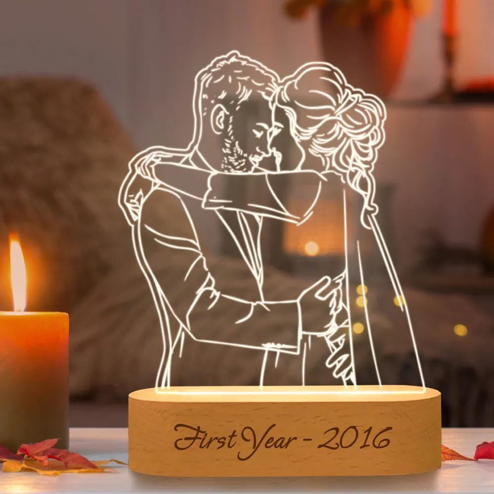 AuraGlow | Célébrez le romantisme avec un éclairage personnalisé