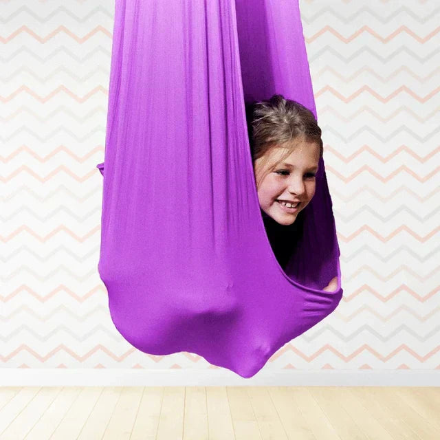 Balançoire hamac pour enfants | Balançoire douce et sûre pour l'intérieur et l'extérieur