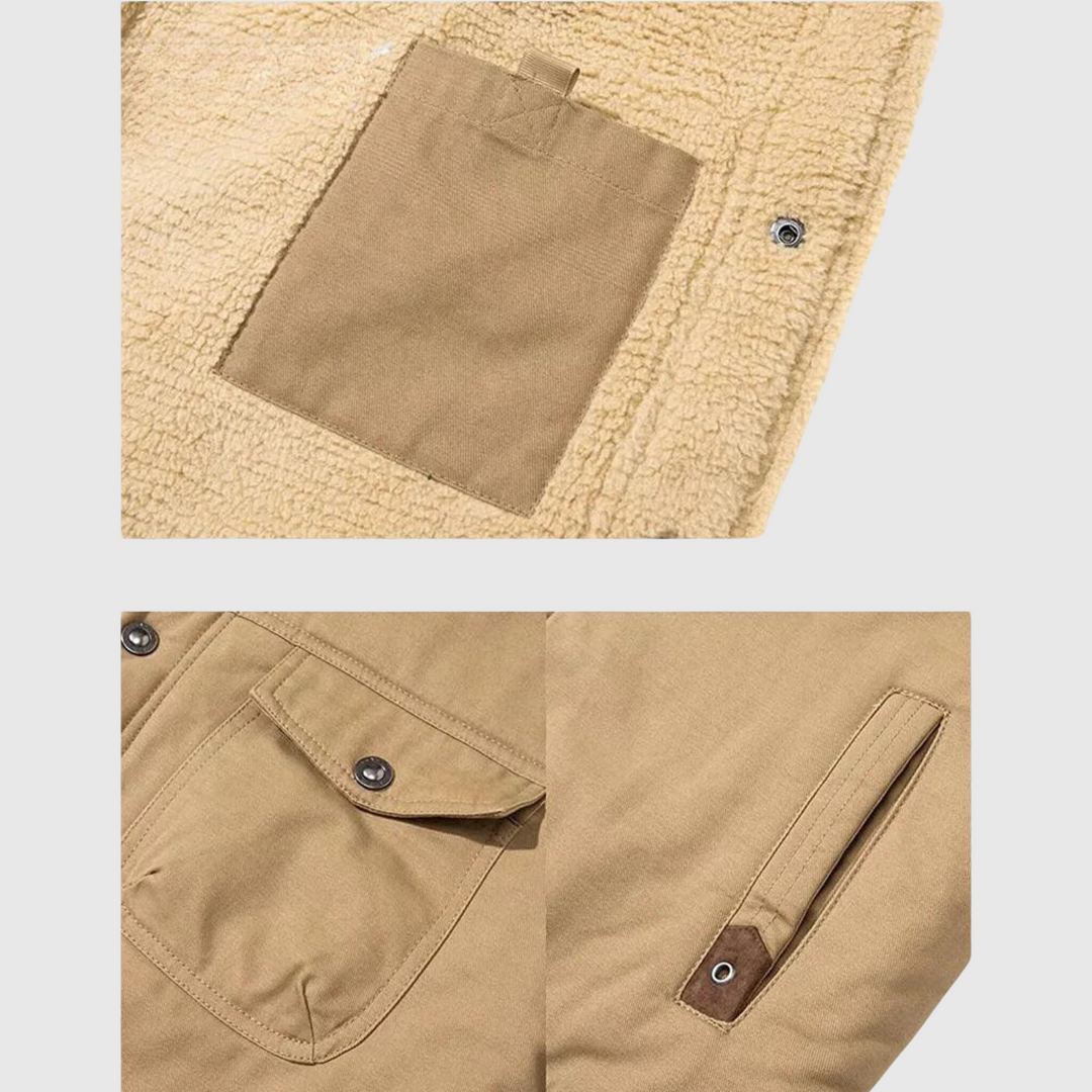 Veste Bombardier Matelassée pour Hommes – Logan