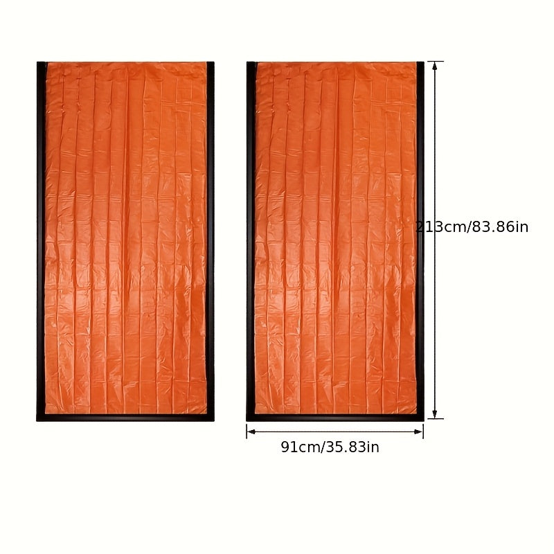 SurviveMate Sacs de Couchage d'Urgence - Isolation Imperméable pour le Camping