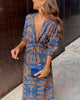Caitlyn | Robe en Soie avec Décolleté en V