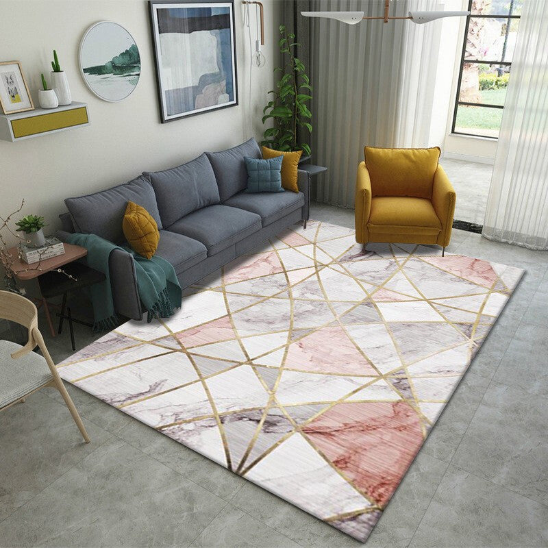 Tapis Coloré pour Intérieur - Lavable et Antidérapant