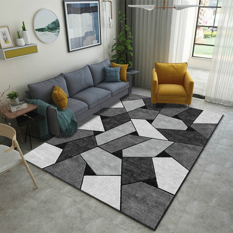 Tapis Coloré pour Intérieur - Lavable et Antidérapant