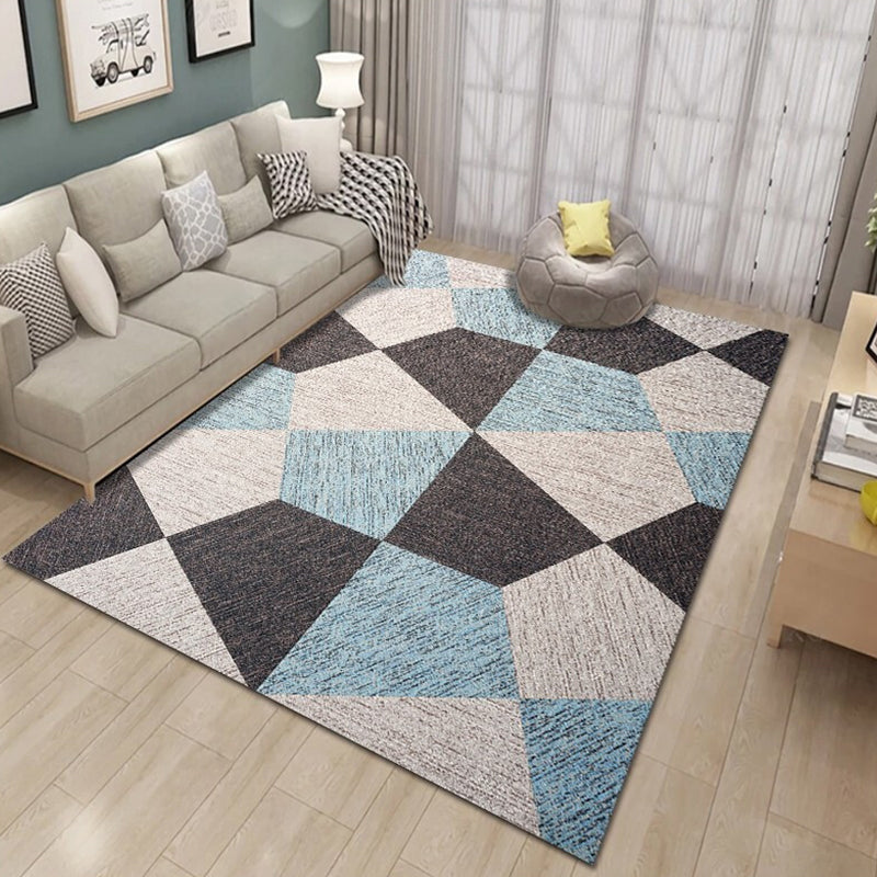 Tapis Coloré pour Intérieur - Lavable et Antidérapant