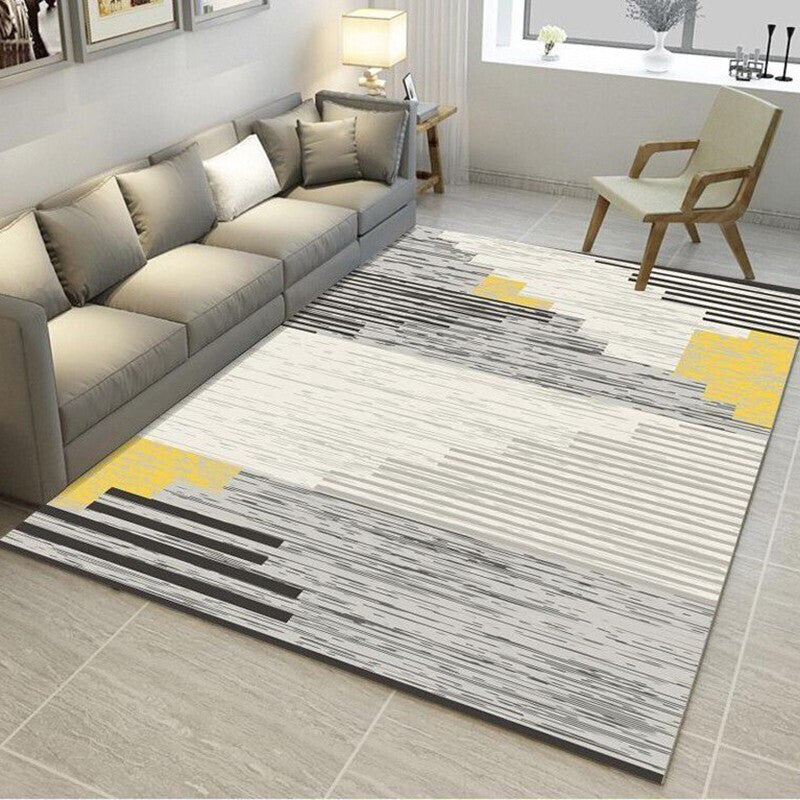 Tapis Coloré pour Intérieur - Lavable et Antidérapant