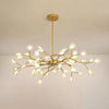 Simplicité Lustre à Lucioles Ramifié | Lustre LED Moderne en Acrylique Lucioles Douille G9 110V/220V Dia 78cm/85cm/115cm Design Intemporel Éclairage Plafond