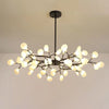 Simplicité Lustre à Lucioles Ramifié | Lustre LED Moderne en Acrylique Lucioles Douille G9 110V/220V Dia 78cm/85cm/115cm Design Intemporel Éclairage Plafond