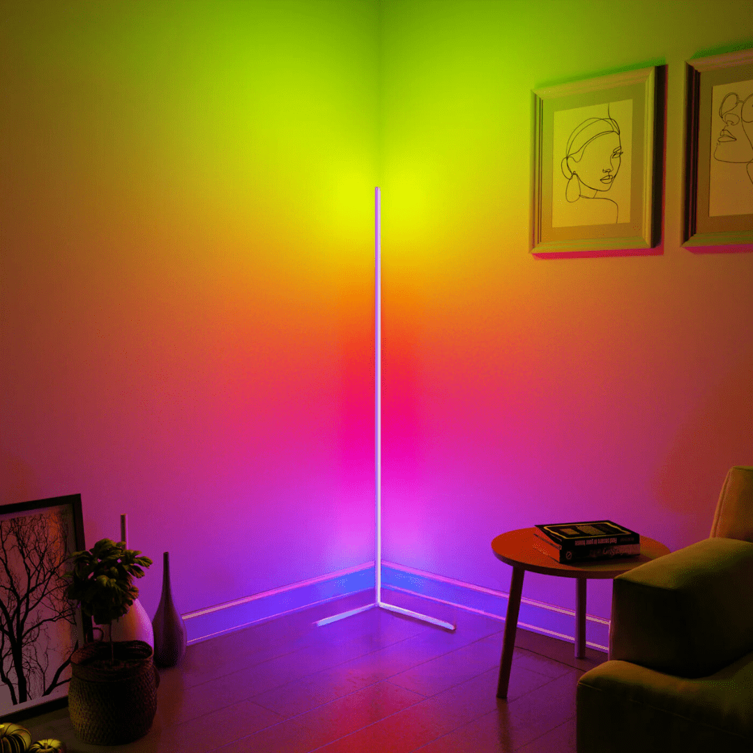 Ambiance LED Dimmable Lampadaire – Éclairage de Luxe avec 1+ Million de Couleurs