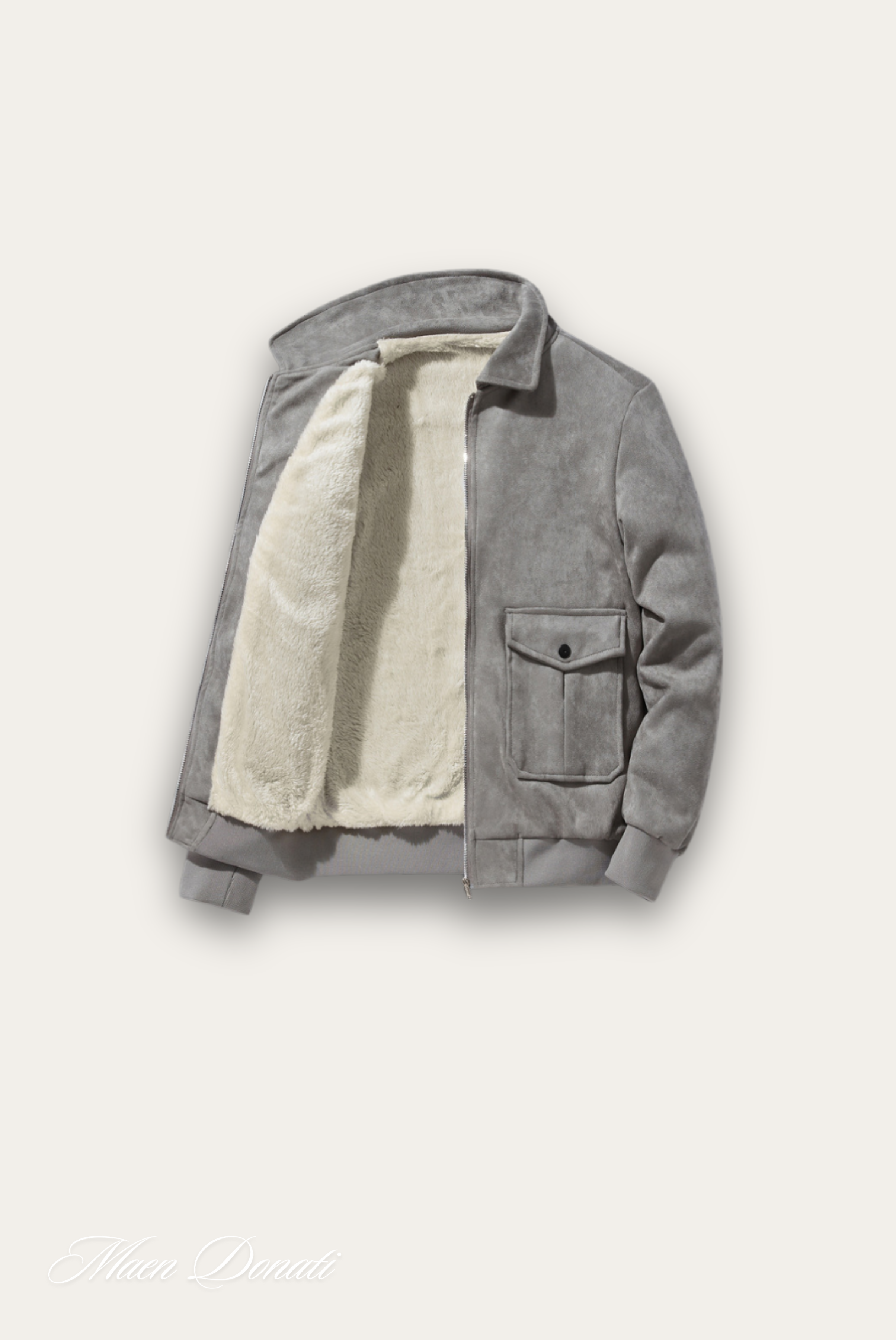 Veste Grise Tendance pour Hommes – Matteo