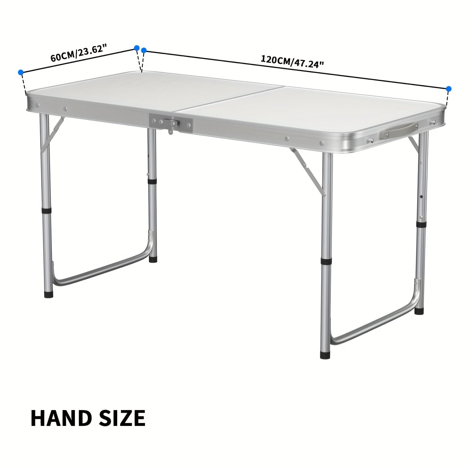 Table de Camping Pliable - Légère et Portable, Idéale pour les Fêtes et les Activités en Plein Air