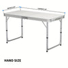 Table de Camping Pliable - Légère et Portable, Idéale pour les Fêtes et les Activités en Plein Air
