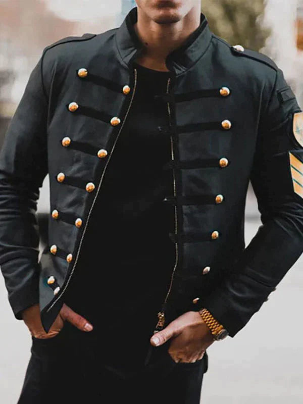 Veste pour homme à col montant au design moderne – Rafael