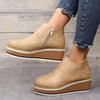 Bottines Tendances pour Femmes avec Fermeture Éclair et Talon - Alessia