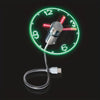 Ventilateur Horloge LED USB Portable avec Affichage de l'Heure
