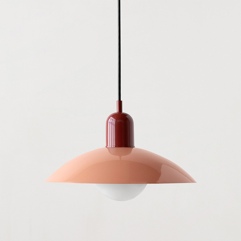 Suspension LED Bauhaus - Design Coloré Macaron pour Cuisine, Salle à Manger et Intérieurs Modernes