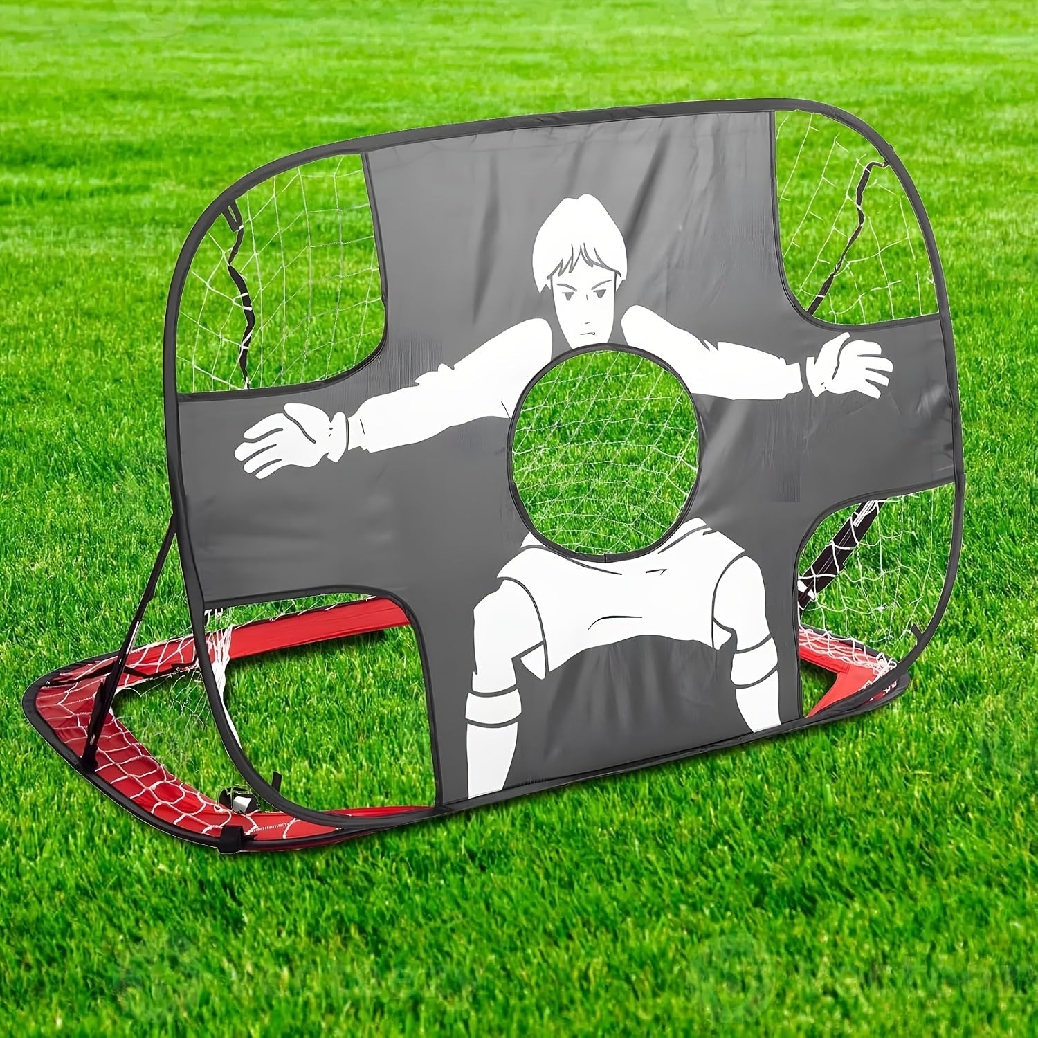 But de football pliable 2-en-1 – Idéal pour l'entraînement et le plaisir en plein air