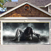 SpookShade | Crée une atmosphère d'Halloween inoubliable pour votre porte de garage