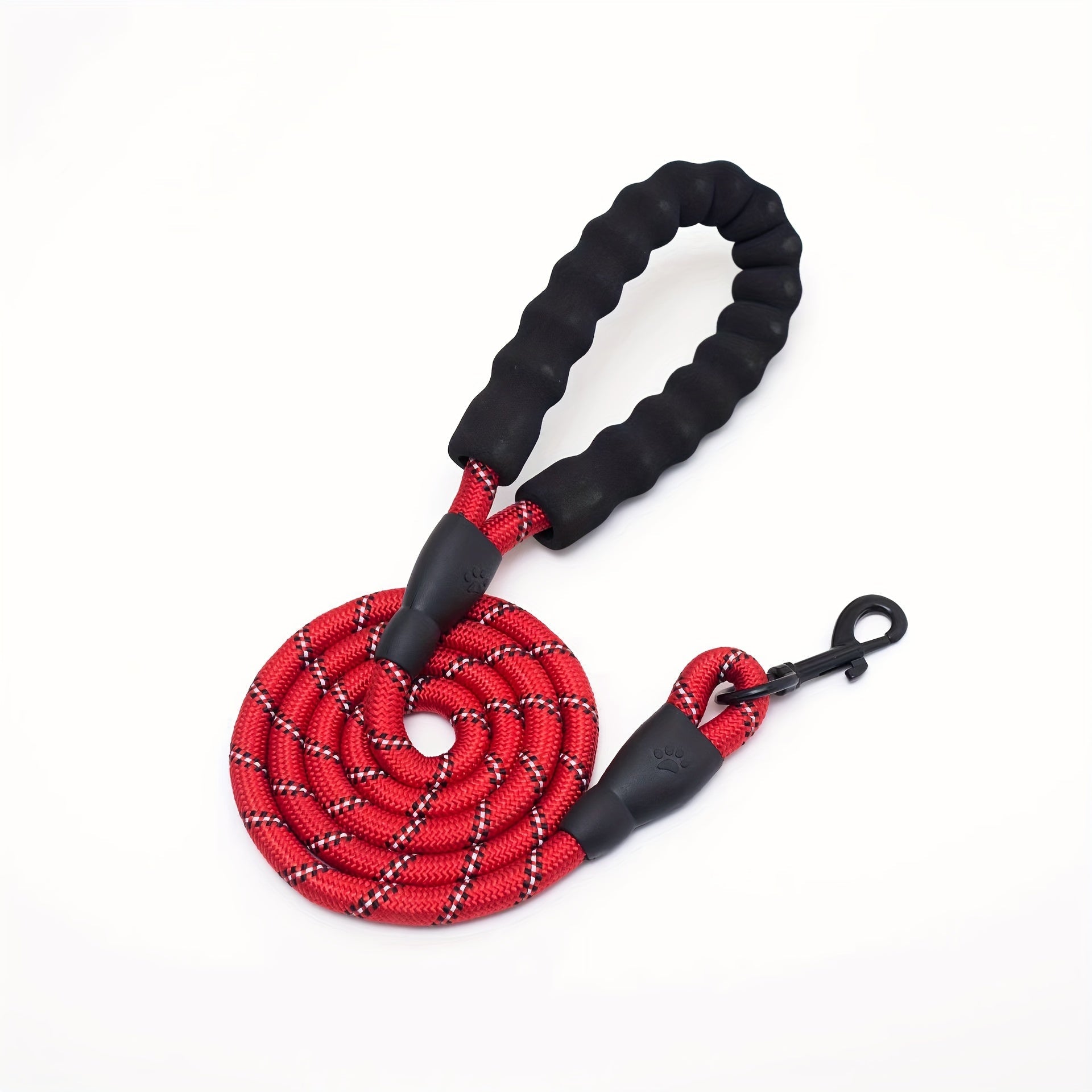 Laisse de Chien Renforcée et Réfléchissante avec Poignée Rembourrée – Durable et Sûre pour Chiens Puissants