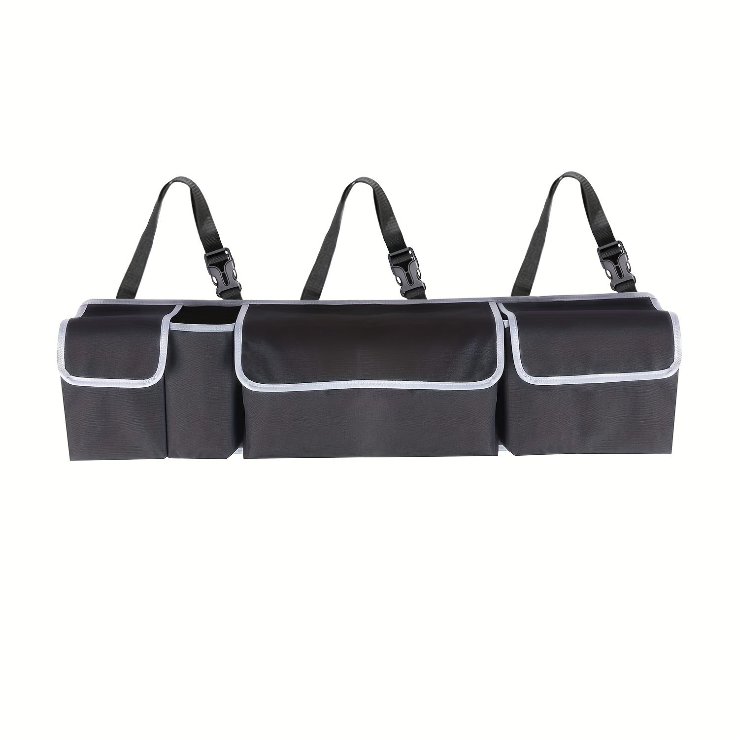 Organisateur de Siège de Voiture LuxuraDrive Elite | Tissu Oxford 600D spacieux avec plusieurs poches pour un rangement optimal du véhicule
