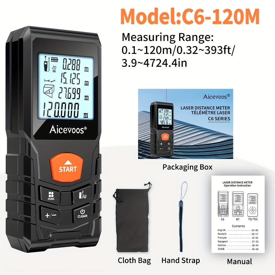 Télémètre Laser Compact – Instrument de Mesure Précis et Robuste