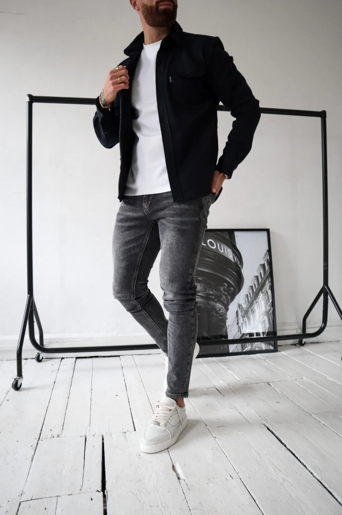 Veste Chemise Moderne pour Hommes – Elias