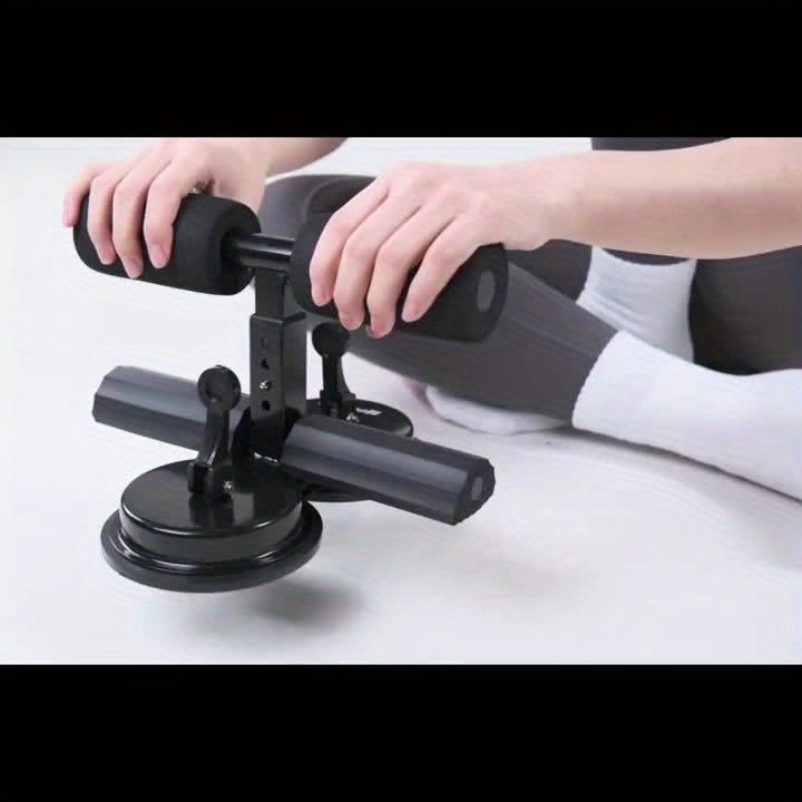 Assistant de Sit-Up Réglable avec Ventouses Doubles – Idéal pour l'Entraînement à Domicile et le Renforcement du Tronc