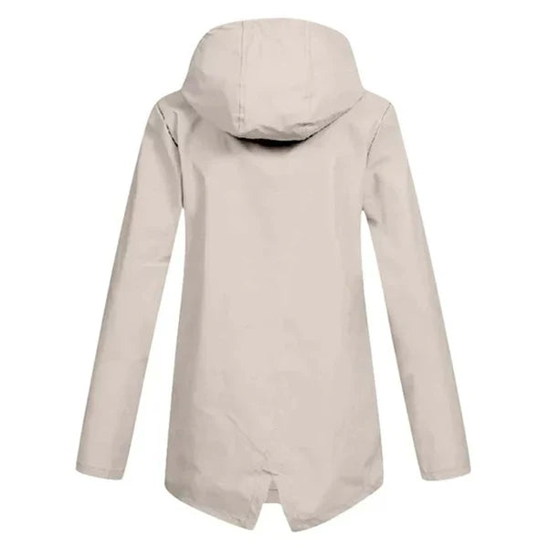 Veste de Pluie Tendance pour Dames avec Capuche - Liora