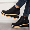 Bottines Tendances pour Femmes avec Fermeture Éclair et Talon - Alessia