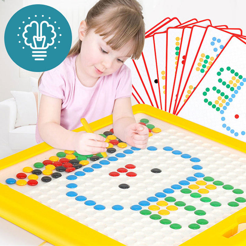 Tableau Magnétique avec Perles - MagniDots