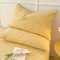 Housses de Coussin à Carreaux Doux