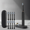 Brosse à dents sonique rechargeable | Silencieuse & Puissante | 8 Têtes de brosse | USB