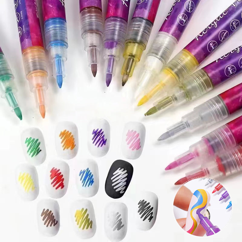 Stylos de Peinture Acrylique Créatifs - Pour l'art et la créativité