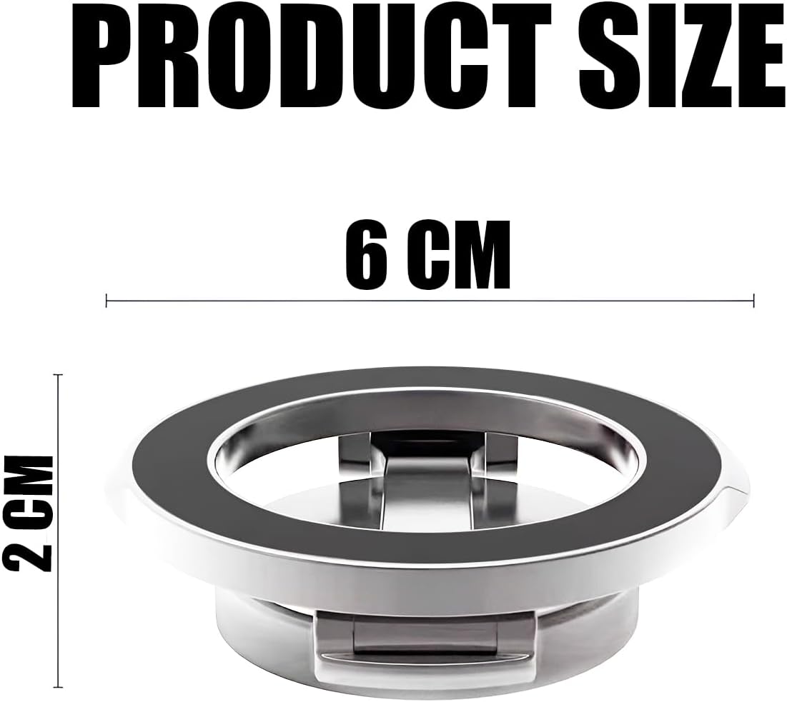 Support de téléphone magnétique pliable 360° pour voiture - Stable et réglable