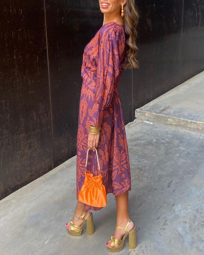 Caitlyn | Robe en Soie avec Décolleté en V