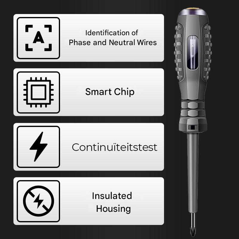 Tournevis 2-en-1 et testeur de tension – SparkPro