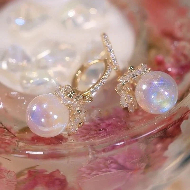 Boucles d'oreilles en perles