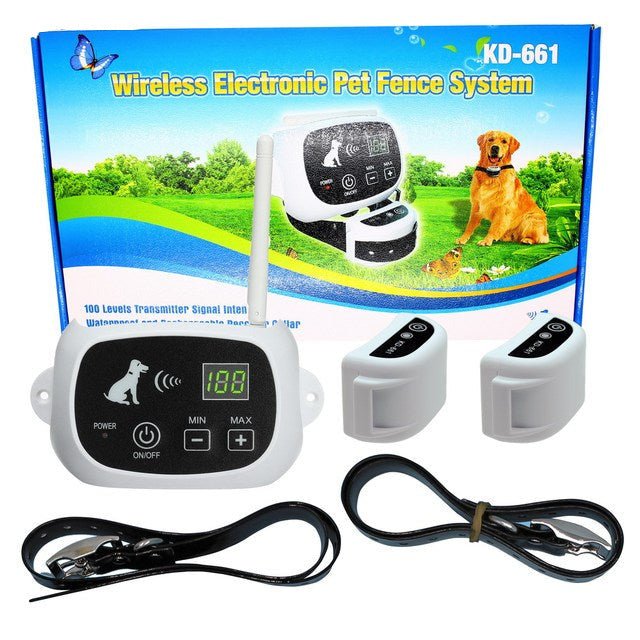 Système de clôture pour chiens sans fil avec fonction d'entraînement | HaloGuard