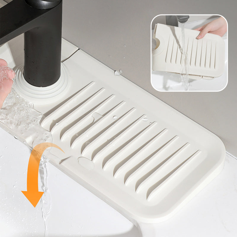 Tapis d'égouttage en silicone avec drainage automatique – DripGuard