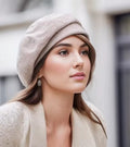 Casquette Élégante pour Femmes | Style Parisien Chic | Tissu Doux et Respirant | Taille Unique