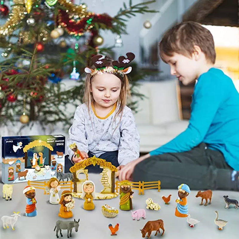 Calendrier de l'Avent Crèche - Pour une expérience de Noël magique