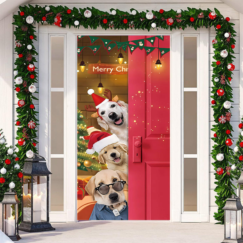 HolidayGlam | C'est ainsi que vous obtiendrez un revêtement de porte festif qui créera l'ambiance parfaite pour les fêtes
