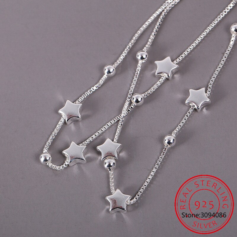 Bracelet ajustable avec de délicates étoiles