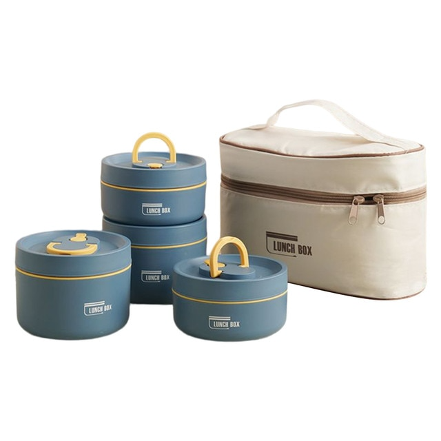 Boîte à lunch isolée multicouche avec SAC DE TRANSPORT GRATUIT - ThermoBox