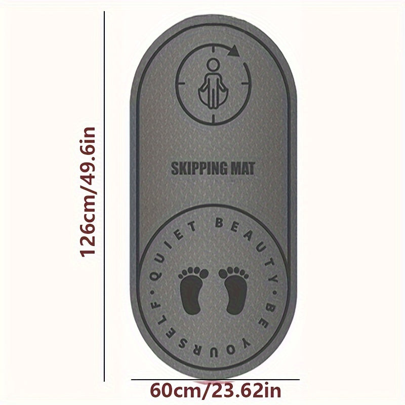 Tapis de saut en TPE confortable – Amortissant et antidérapant