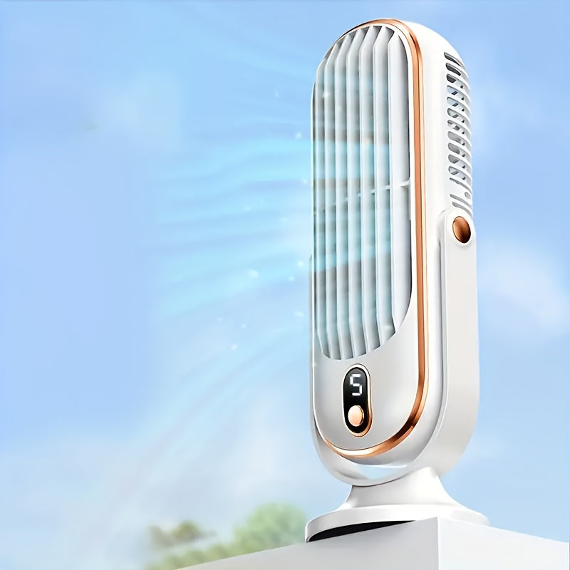 Ventilateur de Refroidissement AeroLux Elite | Double Moteur, Rotation à 720°, Rechargeable par USB & Ultra Silencieux pour un Confort Ultime Partout